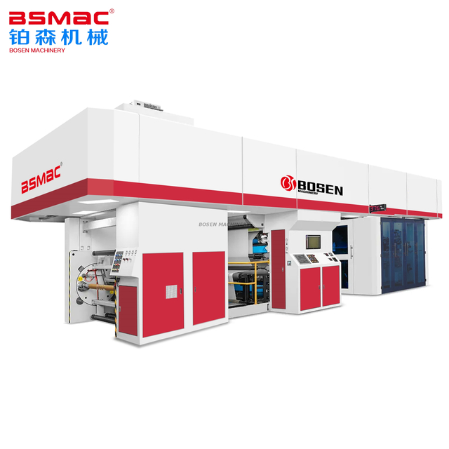 Machine d'impression flexographique à manchon servo complet BSTHCI 6 couleurs