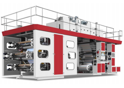 Machine d'impression flexographique de mini-sacs