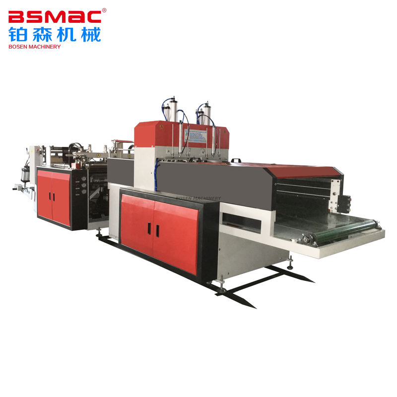 Machine de fabrication de sacs de thermoscellage et de découpe à haute vitesse BS-H