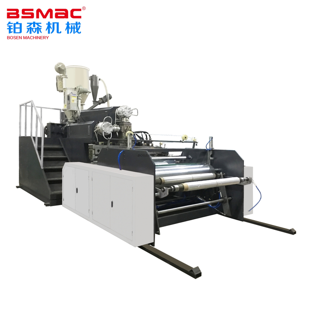 Machine de fabrication de film étirable double couche