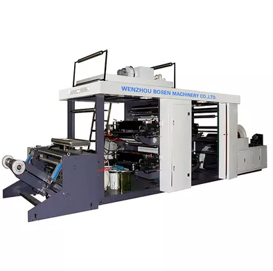 Machine d'impression flexo de papier de boîte laminée