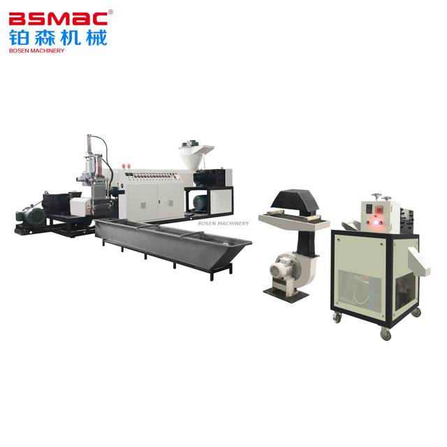 Machine de recyclage de plastique à double vis BS-ZM